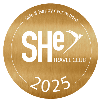 Gold 2025 label SHeTravelClub