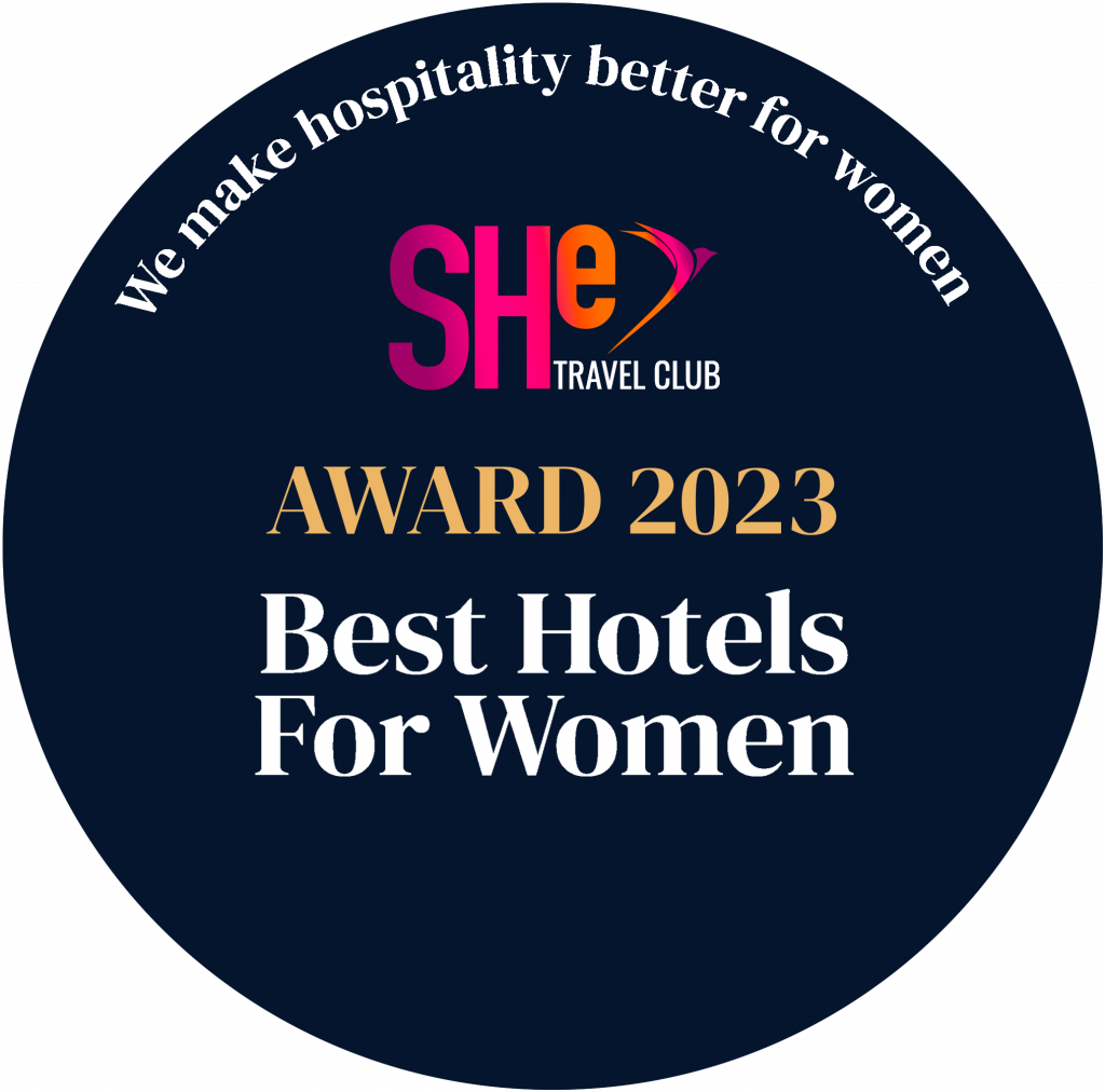 Award "Best Hotels for Women" remis par SHe Travel Club